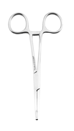 Arterieklem - 14 cm - gebogen lange bek - Tools-2-Groom