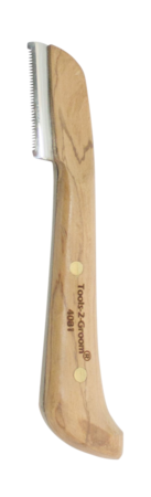 Tools-2-Groom - trimmes houten greep - fijn