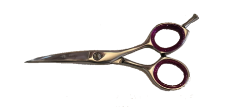 Gebogen trimschaar (zilver) - Het Maatje - 13 cm.