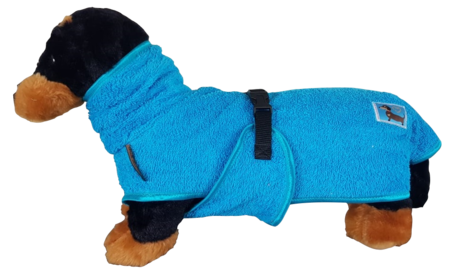 Teckel badjas - Ocean Blue - Walk that Dog!