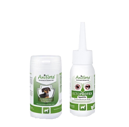 Set AniForte® - Spot on + Tekenschild (tot 10 kg)