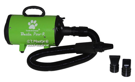 PAW-R waterblazer en droger - volledig regelbaar - kleur: lime-groen
