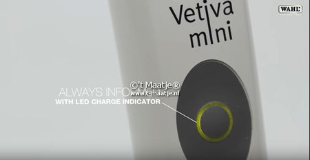 Trimmer met accu EN netvoeding - Wahl Vetiva Mini
