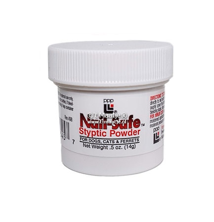 Poeder tegen nagelbloeden - 14 gr Nail Safe - PPP