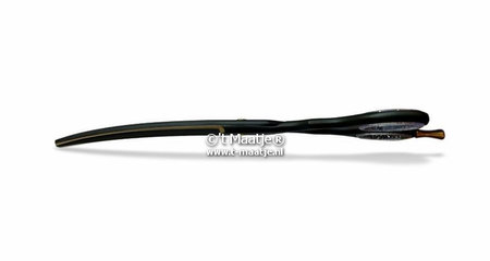 Gebogen trimschaar - 19 cm. (7,5 inch) - Black Edge