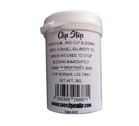 Poeder tegen nagelbloeden - 28 gr Clip Stop - HPP