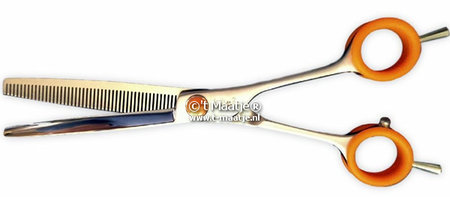 Enkelzijdige effileerschaar 18 cm - Pro Razor