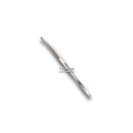 Gebogen potenschaartje - Witte (Rose Line) - 11,5 cm. (4,5 inch)