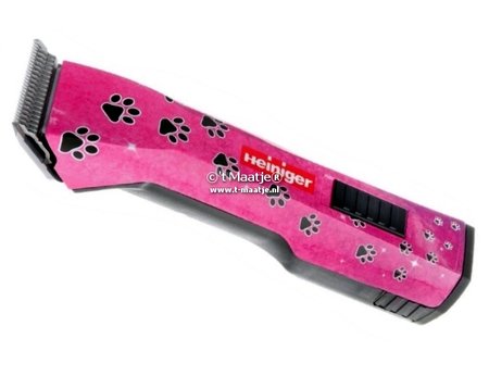 Heiniger Saphir Pink accu tondeuse incl. 1,5 mm scheerkop en extra accu