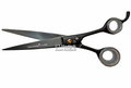 Rechte trimschaar (breed blad) - 21 cm. (8,5 inch) - Black Edge 
